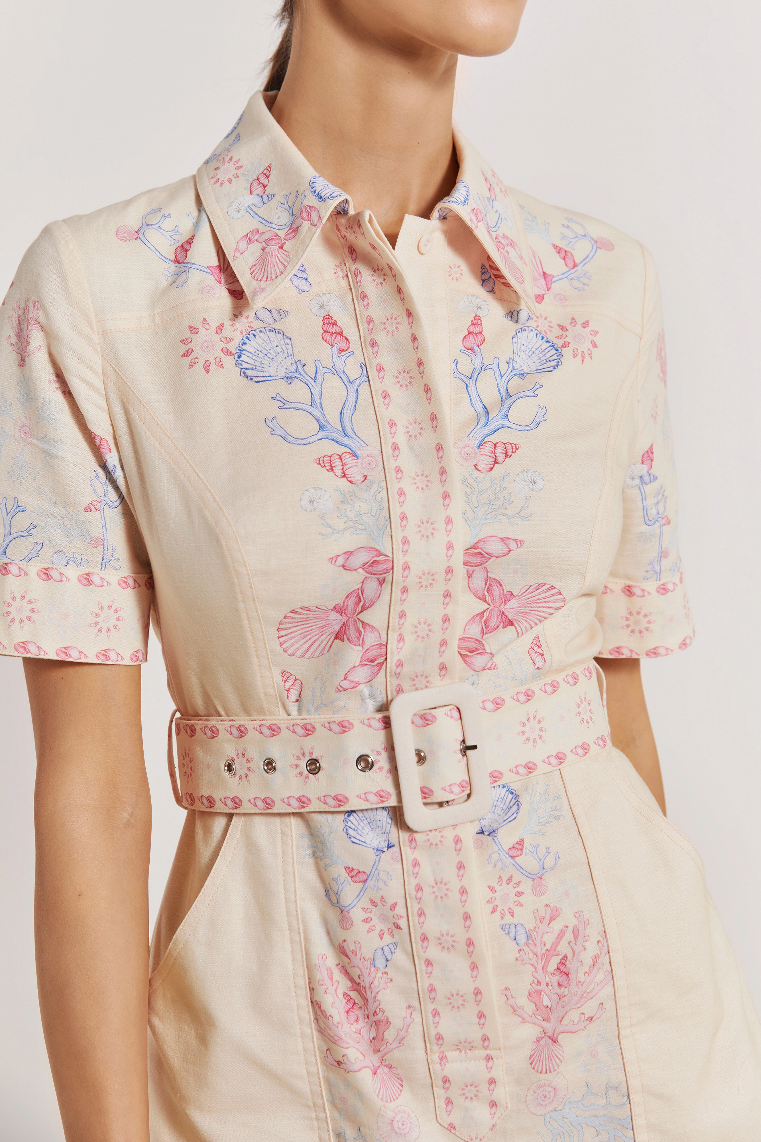 By Malina - Eloisa dress - capri corals blush - 5