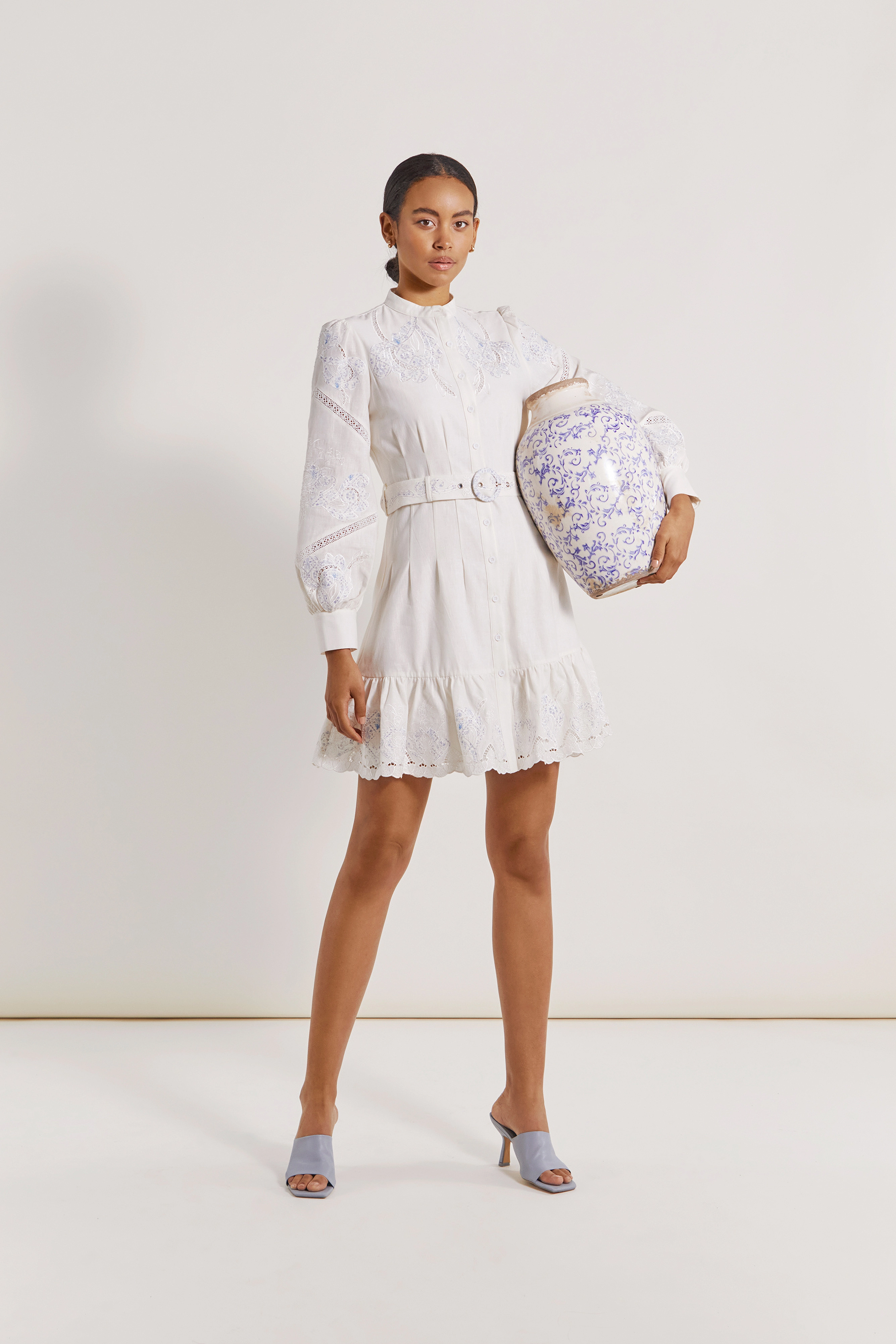 Malina - Nika dress - white - 5