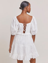 Malina - Alessia dress - summer dresses - white - 4