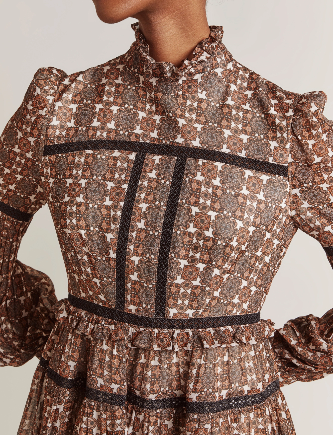 Malina - Francesca dress - fall paisley - 4