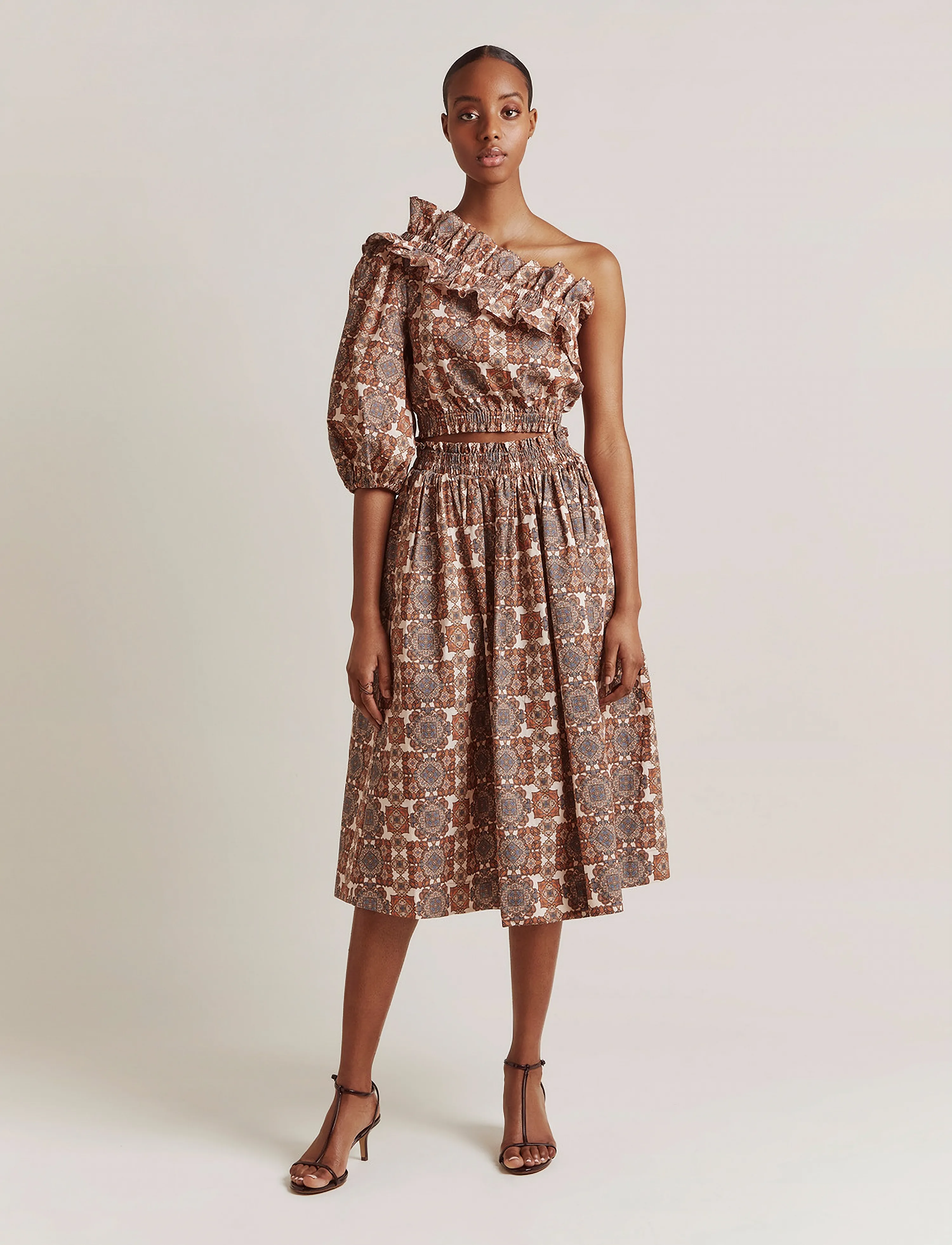 By Malina - Angelica Skirt - fall paisley - 2
