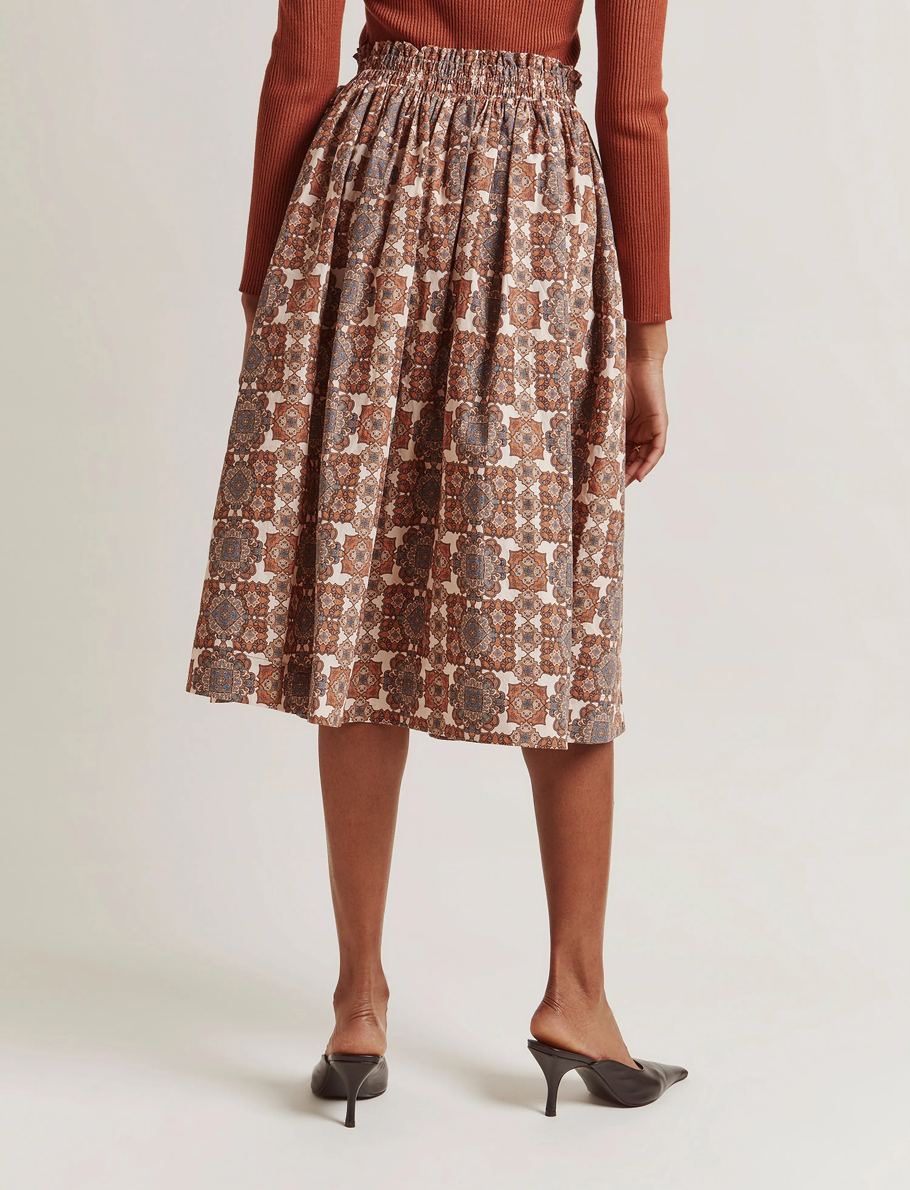 By Malina - Angelica Skirt - fall paisley - 4