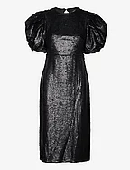 Blair Sequin Dress - BLACK