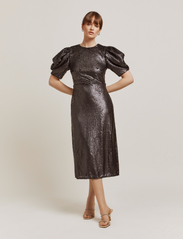 Malina - Blair Sequin Dress - festkläder till outletpriser - black - 2