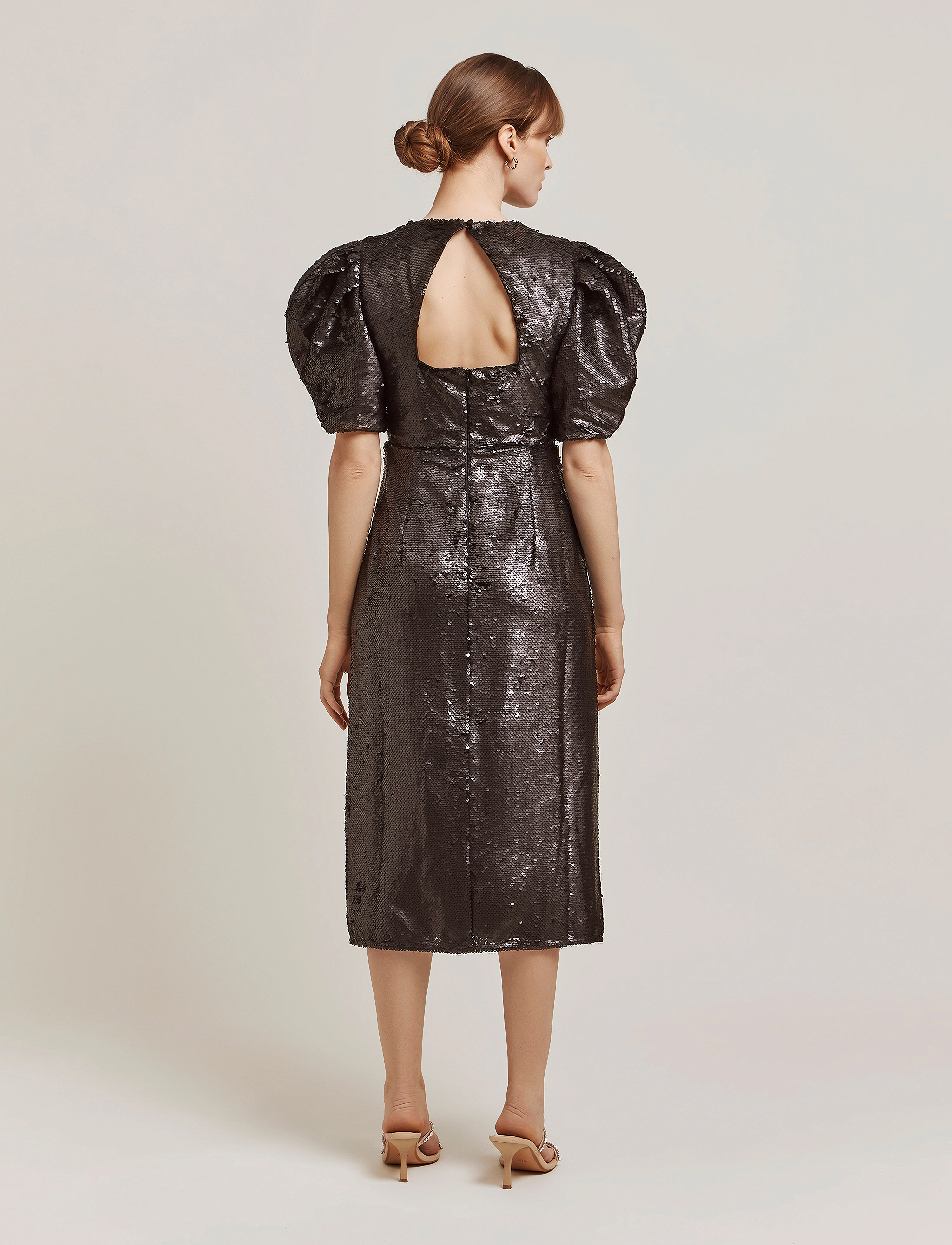 Malina - Blair Sequin Dress - black - 4