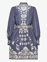 Malina - Mathilde belted printed mini dress - ballīšu apģērbs par outlet cenām - tile - 1