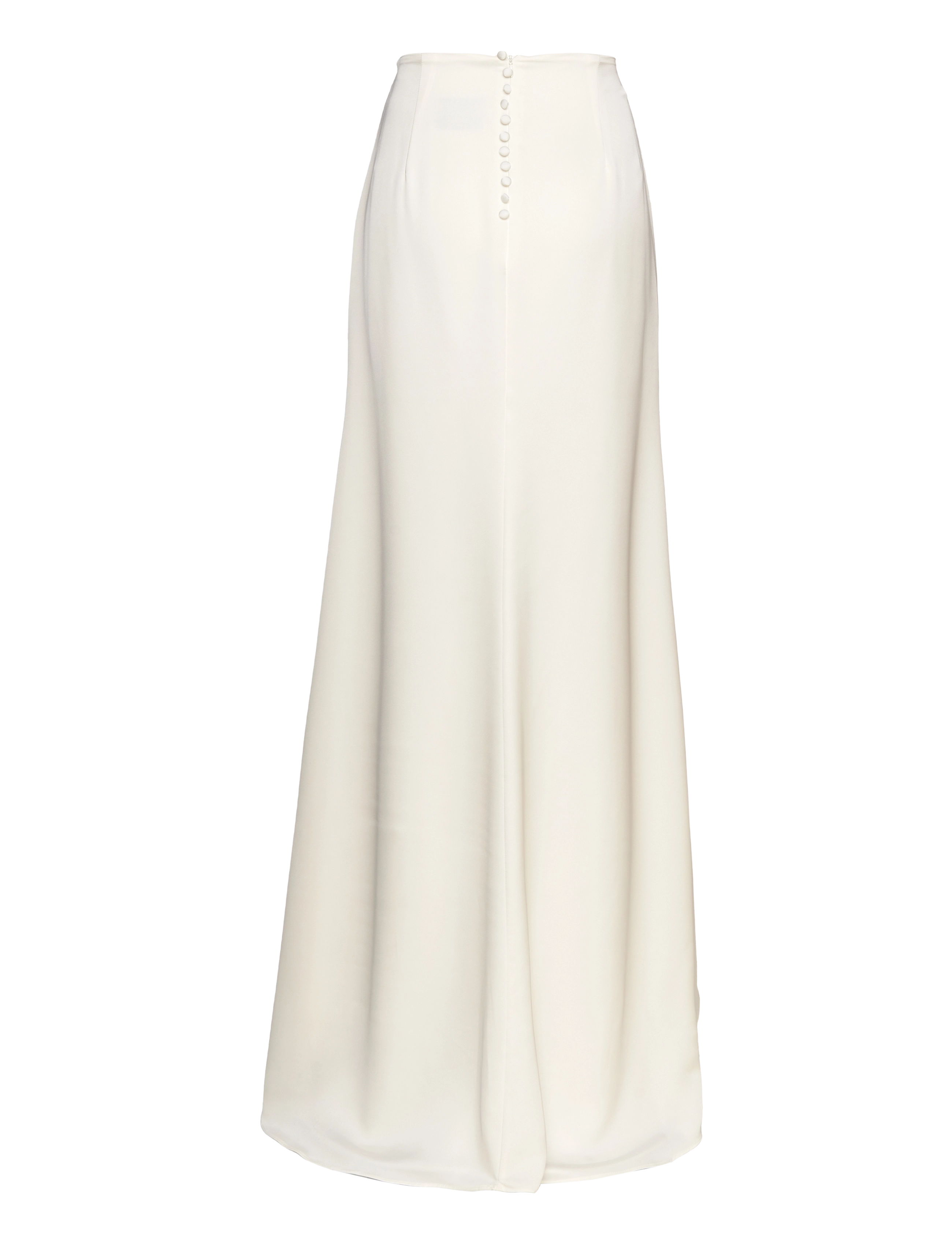 Malina - Theodora high waist maxi skirt - cream - 2