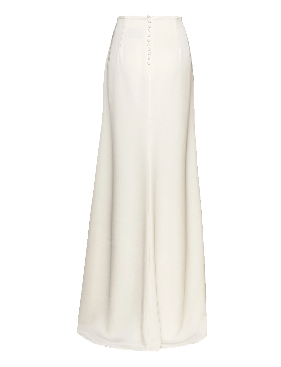 Malina - Theodora high waist maxi skirt - cream - 2