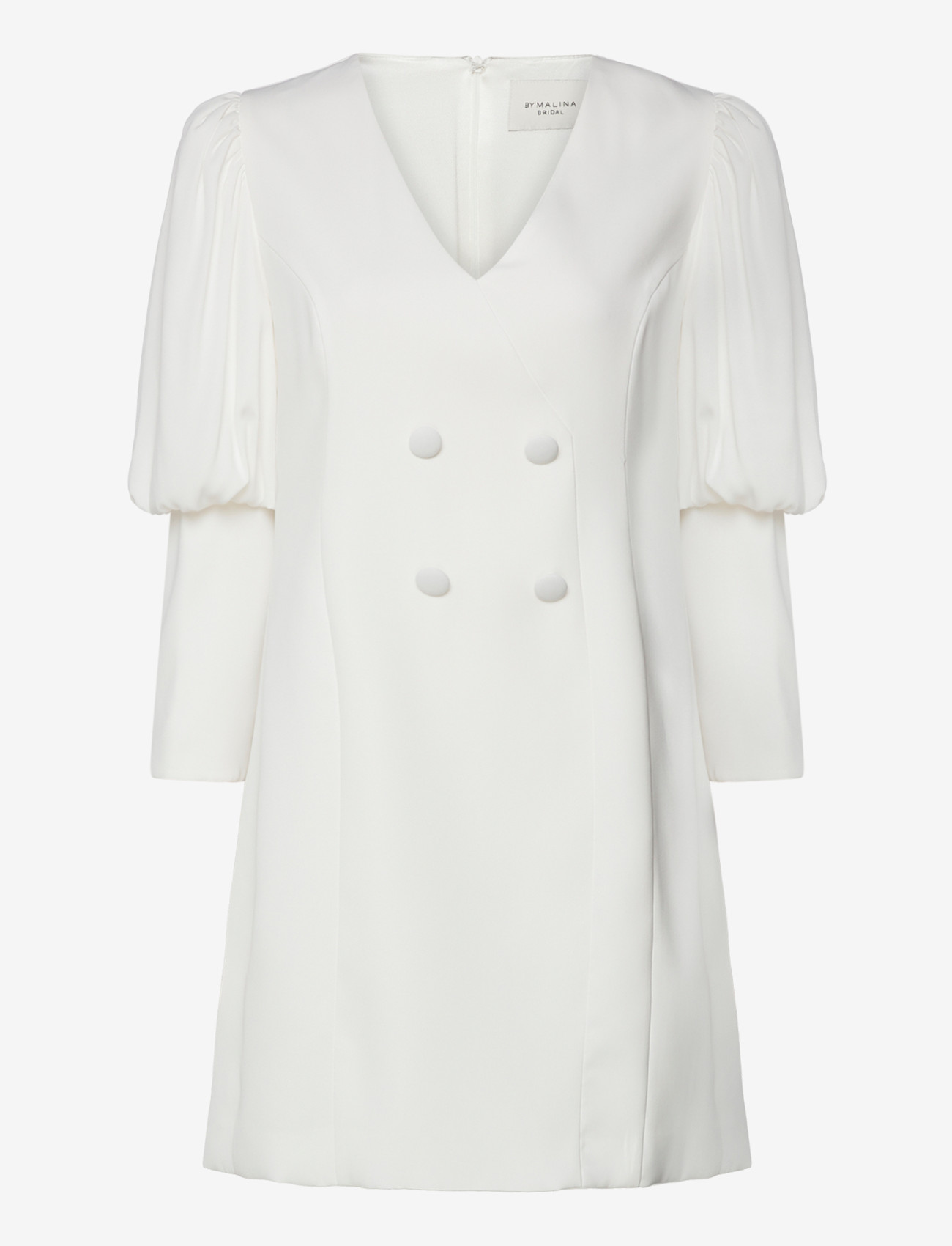 Malina - Bonnie blazer mini dress - suknie ślubne - ivory - 0