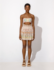 Malina - Caisa Silk Skirt - vakarėlių drabužiai išparduotuvių kainomis - pastel shells - 2