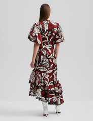 Malina - Angelina asymmetrical belted maxi dress - maxi sukienki - pencil floral - 3