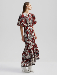 Malina - Angelina asymmetrical belted maxi dress - maxi dresses - pencil floral - 5