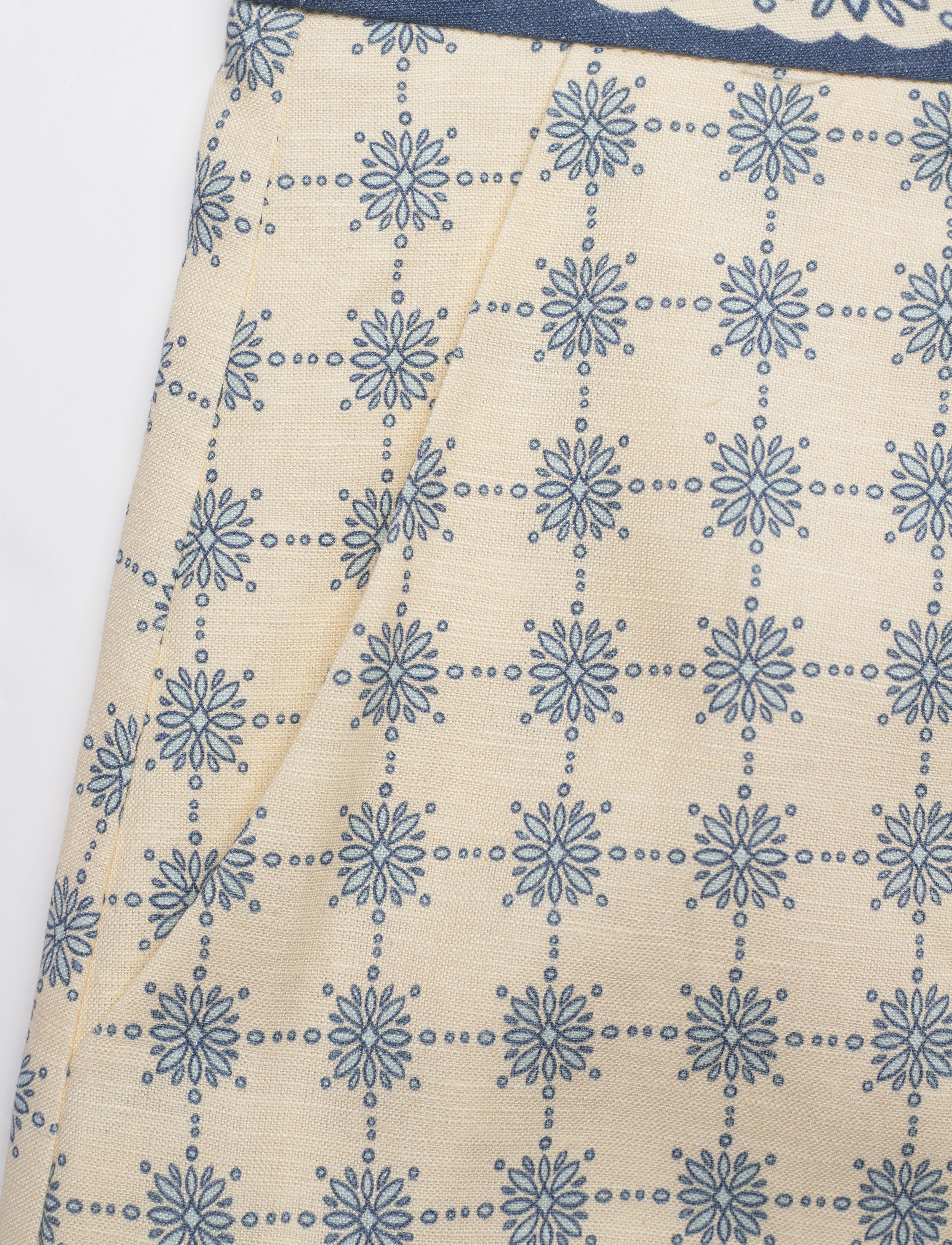 Malina - Leila Shorts - french ditsy blue - 5