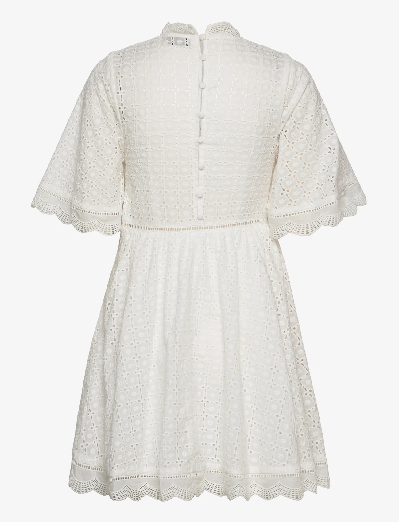 Malina - Claire mini lace dress - peoriided outlet-hindadega - white - 1