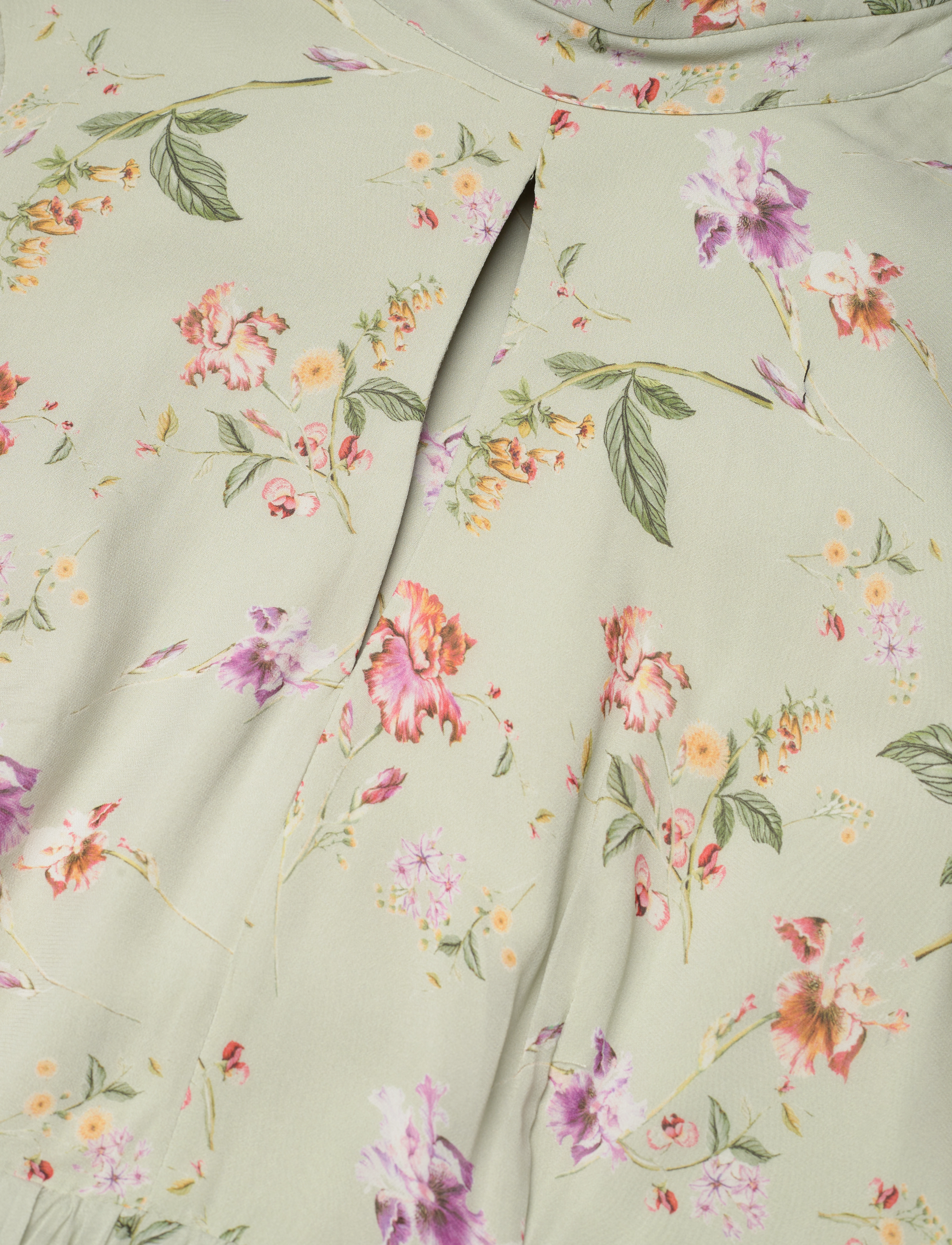 Malina - Larissa Dress - soft floral pistachio - 5