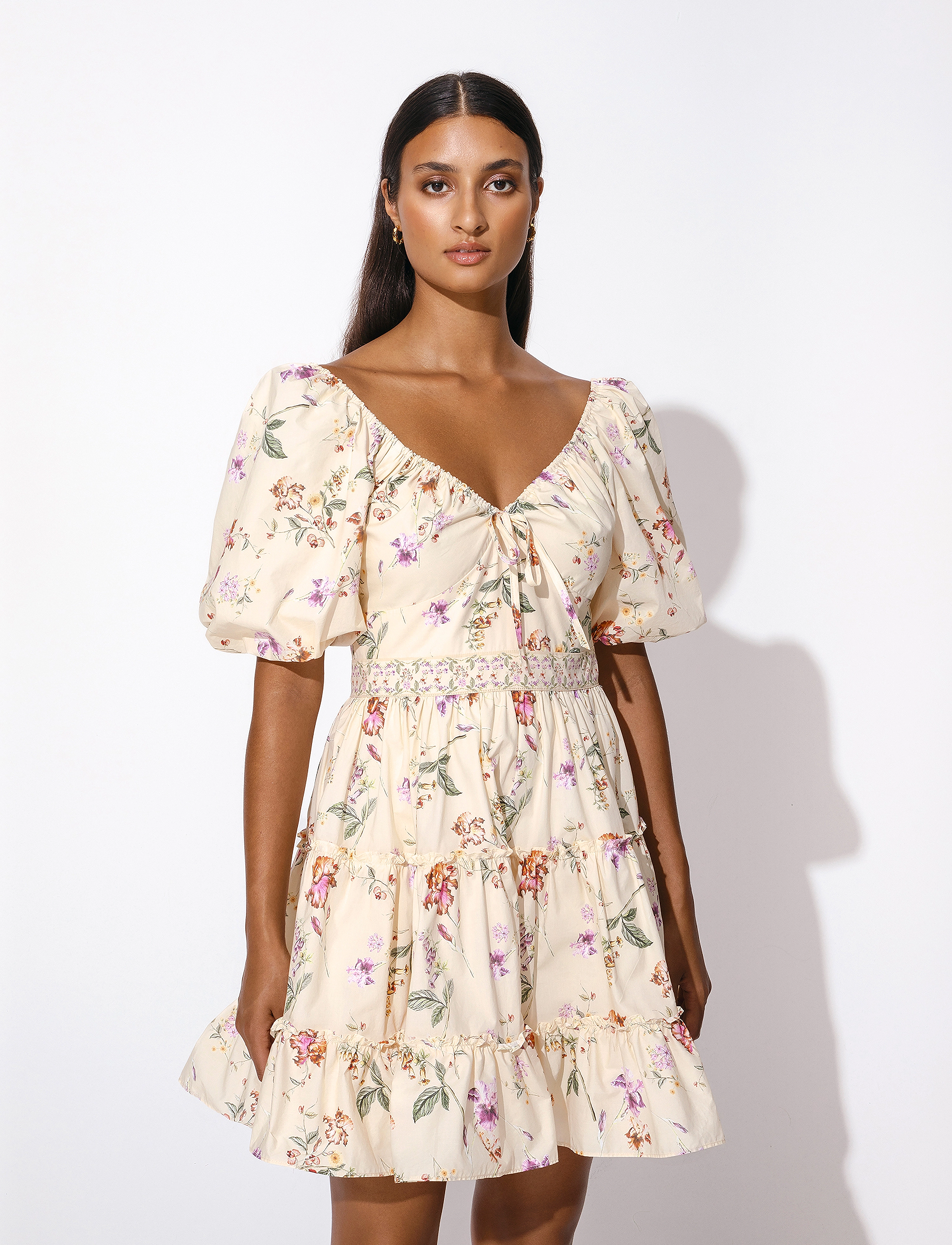 Malina - Karlie Dress - soft floral vanilla - 3