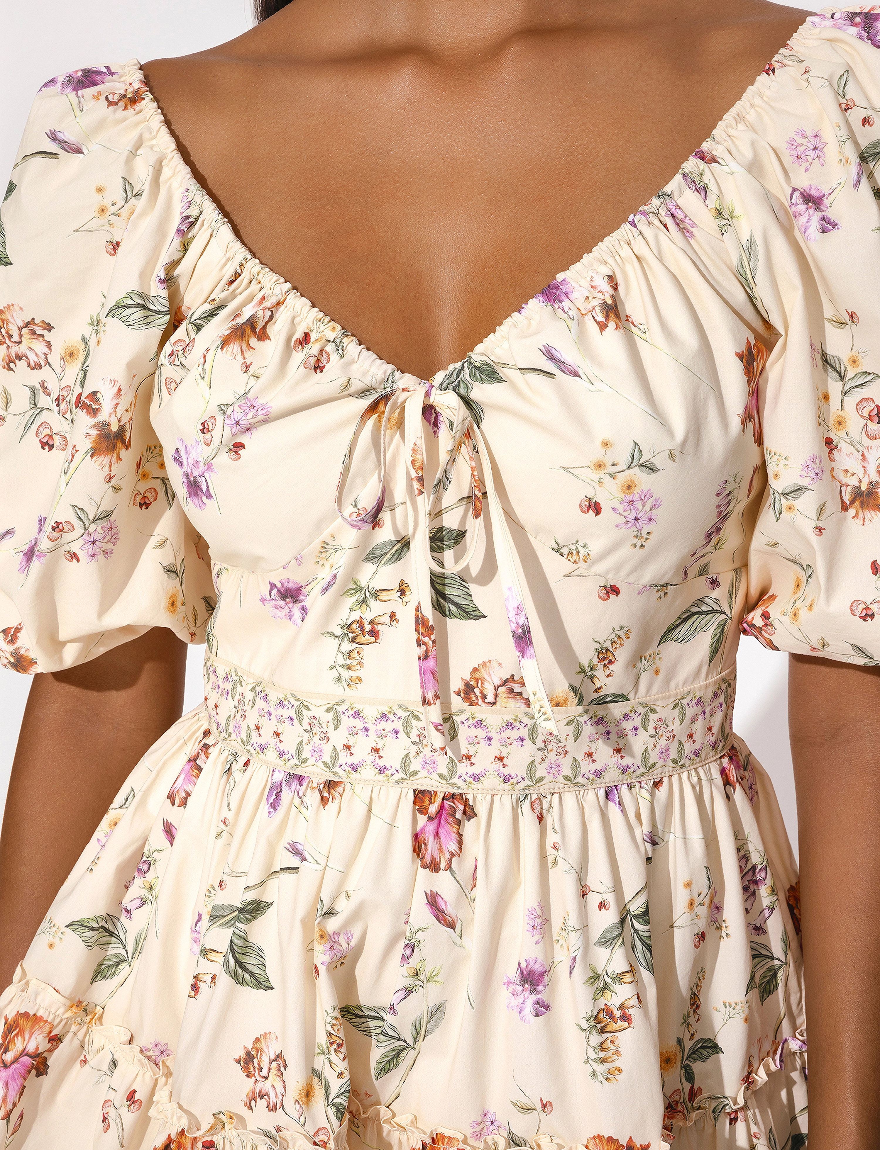 Malina - Karlie Dress - soft floral vanilla - 4
