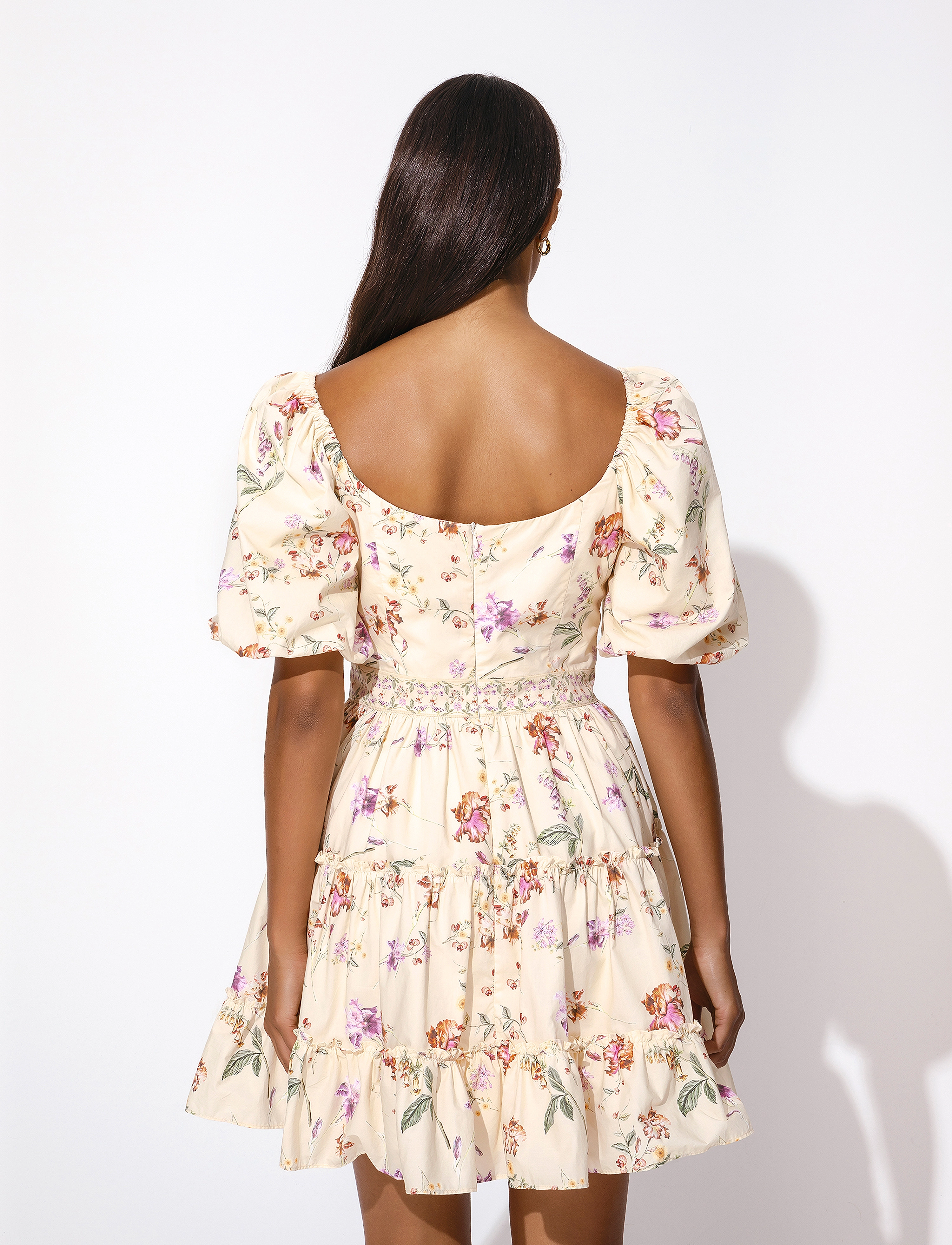 Malina - Karlie Dress - soft floral vanilla - 5