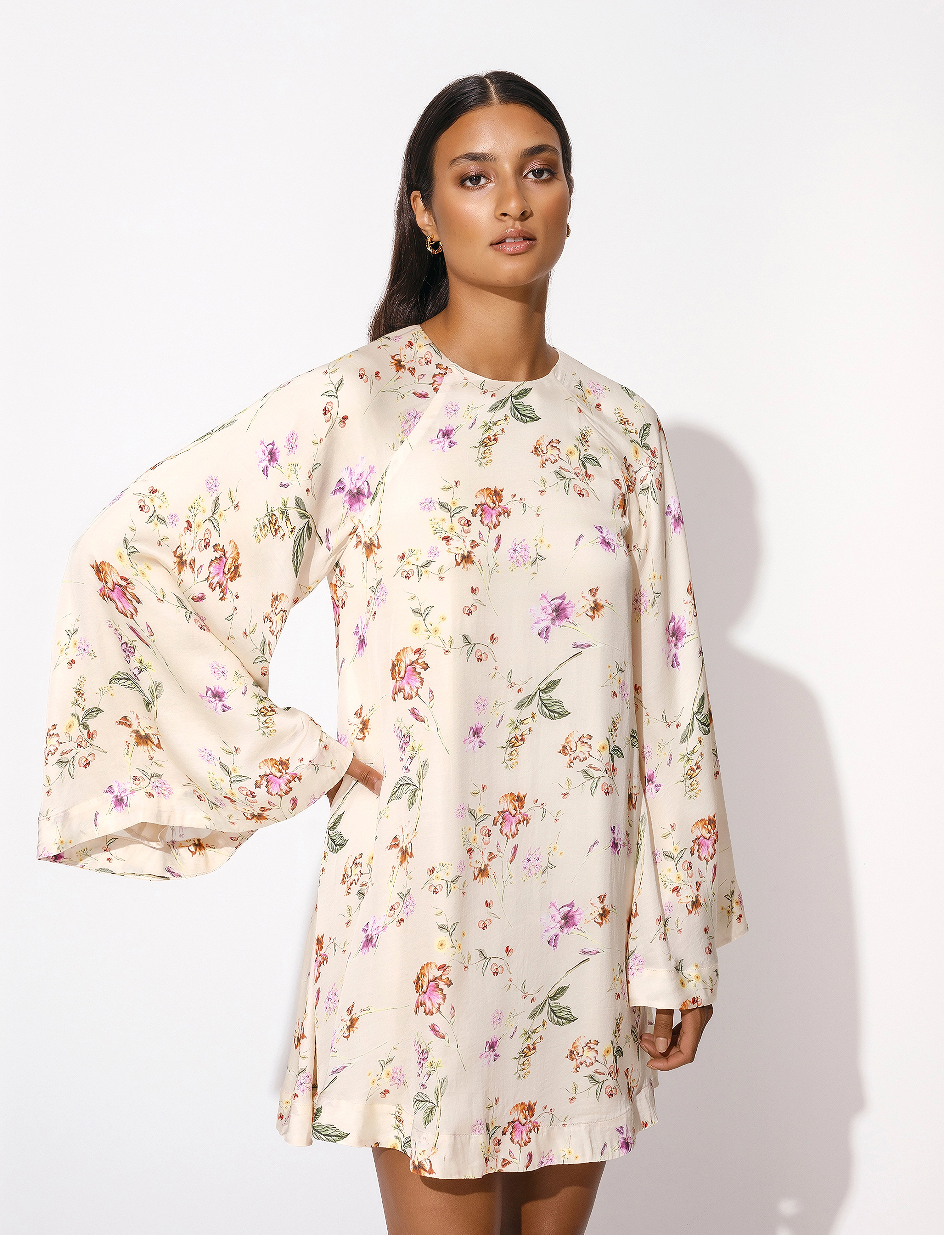 By Malina - Essie Dress - soft floral vanilla - 4