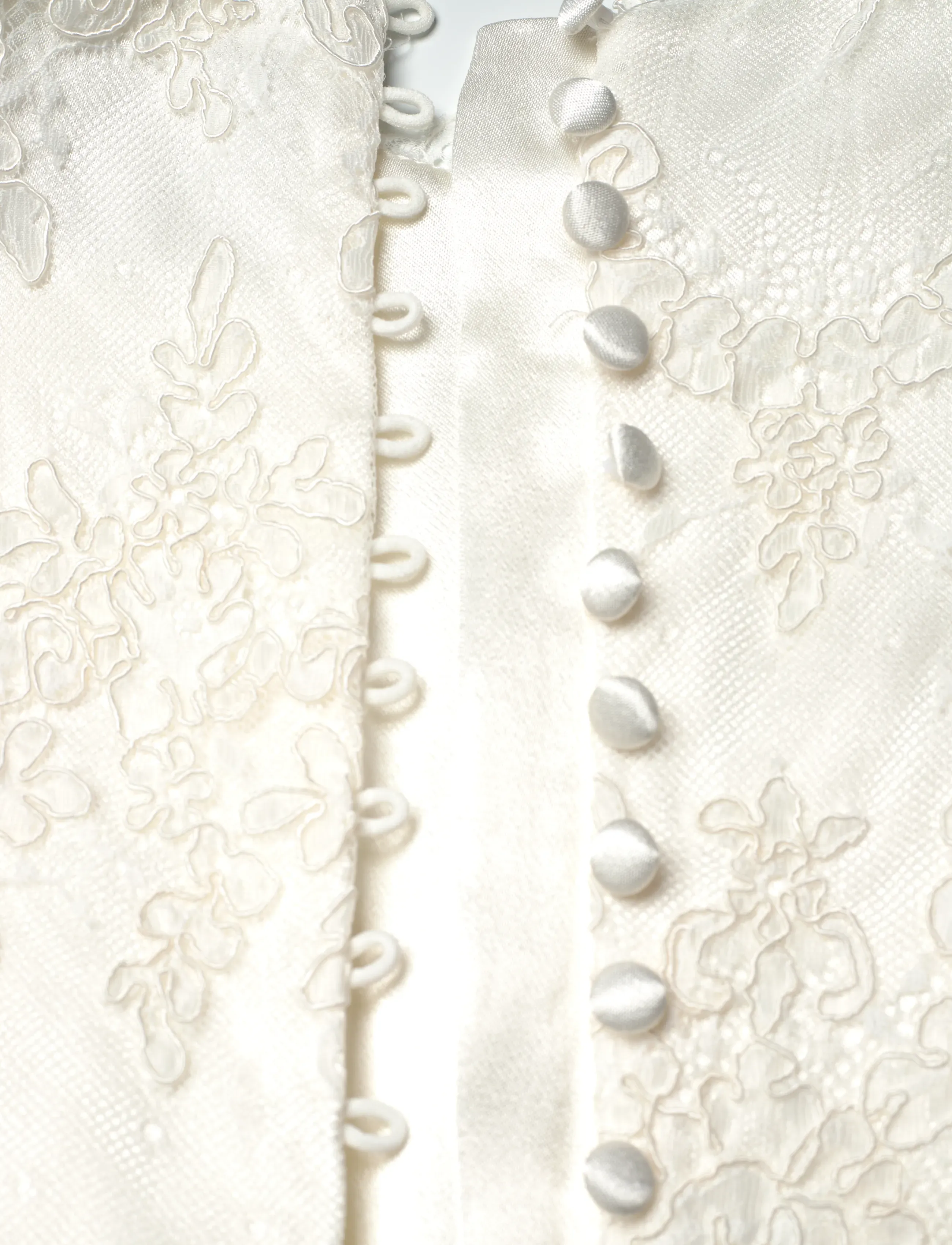 Malina - Mira long sleeved bridal gown - vestuvinės suknelės - ivory - 3