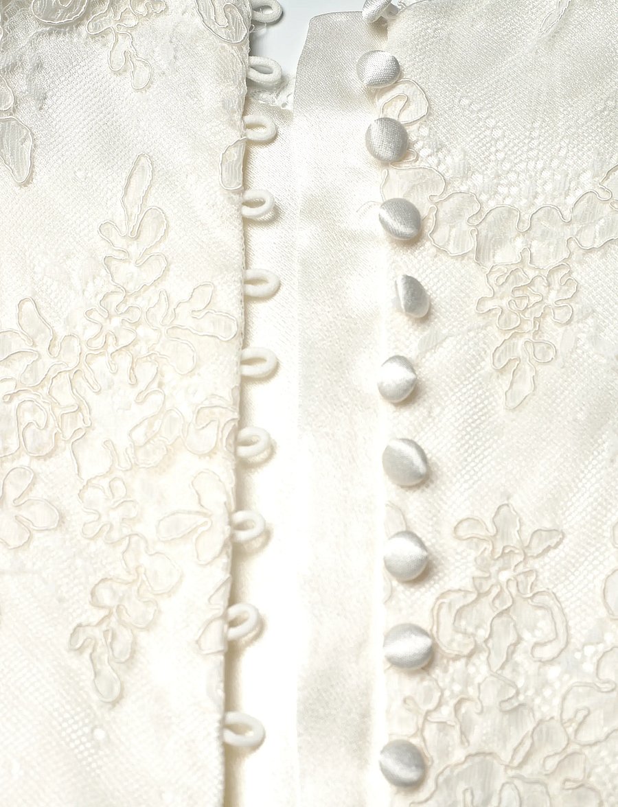 Malina - Mira long sleeved bridal gown - vestuvinės suknelės - ivory - 3