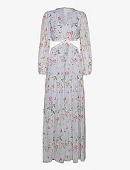 Malina - Hollie Dress - festkläder till outletpriser - soft floral sky blue - 0