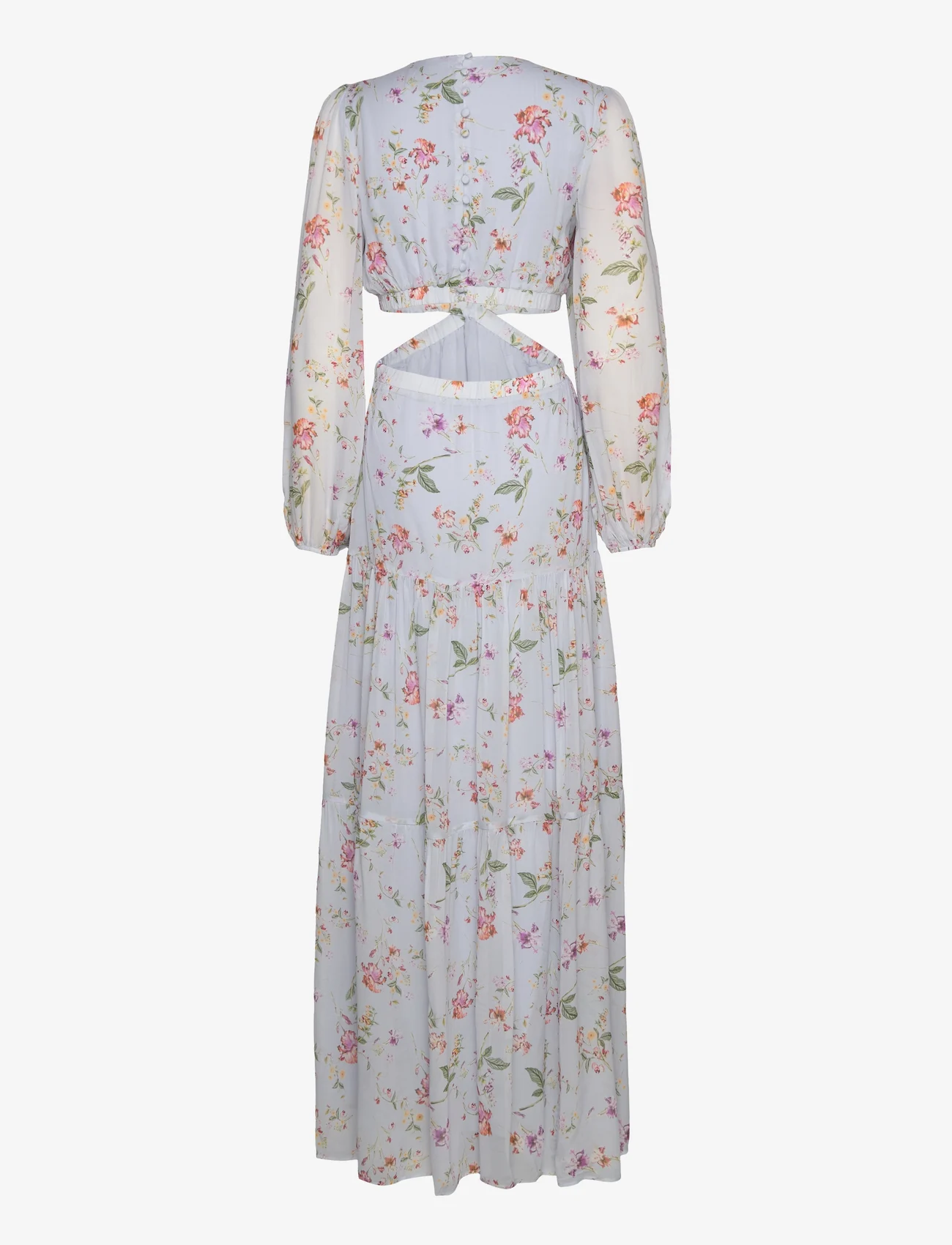 Malina - Hollie Dress - festkläder till outletpriser - soft floral sky blue - 1