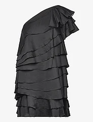 Malina - Amie one-shoulder mini dress - krótkie sukienki - black - 0