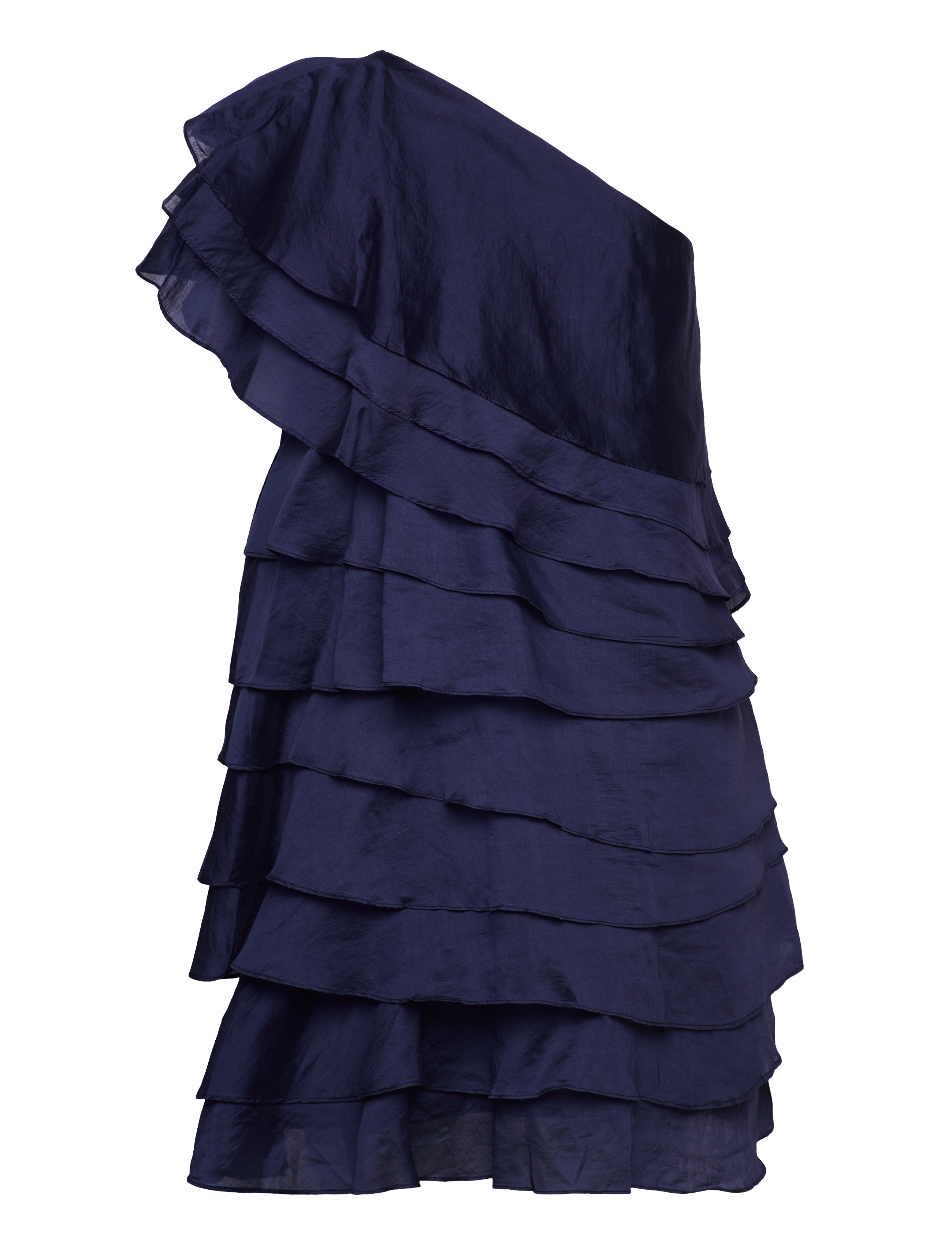Malina - Amie one-shoulder mini dress - indigo - 2