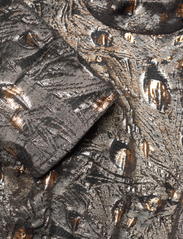 Malina - Catalina polo neck mini dress - odzież imprezowa w cenach outletowych - metallic smoke - 6