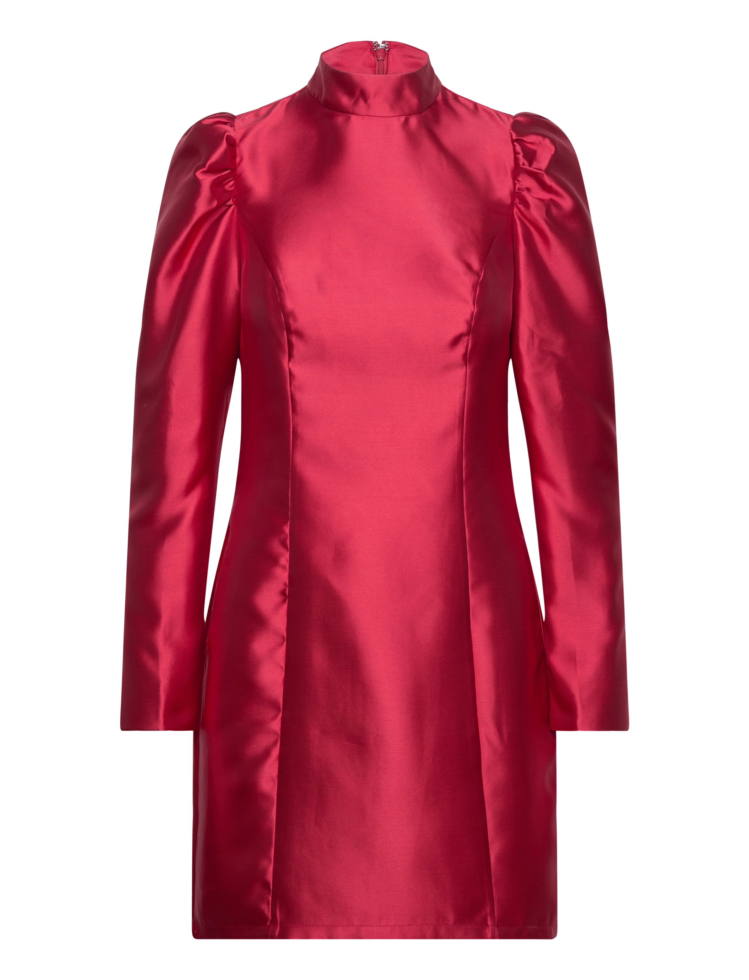 Malina - Catalina polo neck mini dress - red - 1