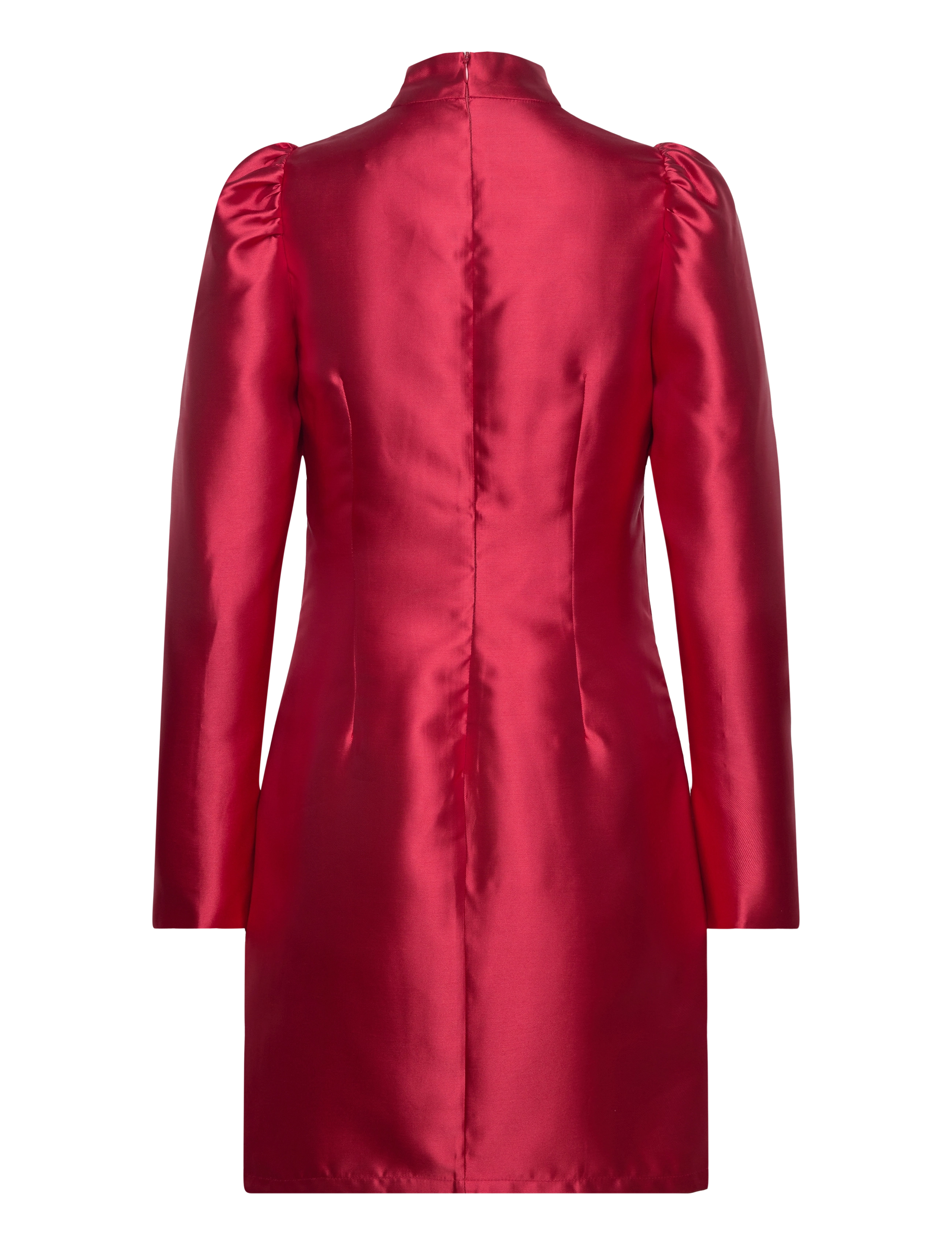 Malina - Catalina polo neck mini dress - red - 2