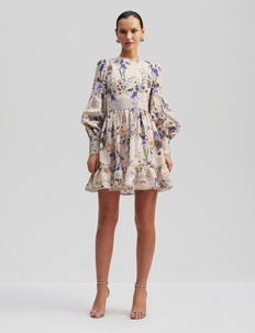 Taylor silk blend detailed mini dress, Malina