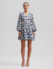 Malina - Ariella printed ruffled mini dress - zomerjurken - poppy - 1