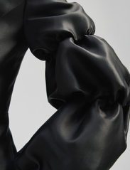Malina - Georgia double pouf sleeve mini dress - ballīšu apģērbs par outlet cenām - black - 5