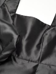 Malina - Georgia double pouf sleeve mini dress - festkläder till outletpriser - black - 6