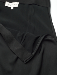 Malina - Bonnie midi skirt with frill - midihameet - black - 3