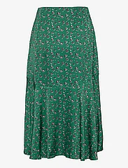 Malina - Bonnie midi skirt with frill - midi kjolar - green leo - 1