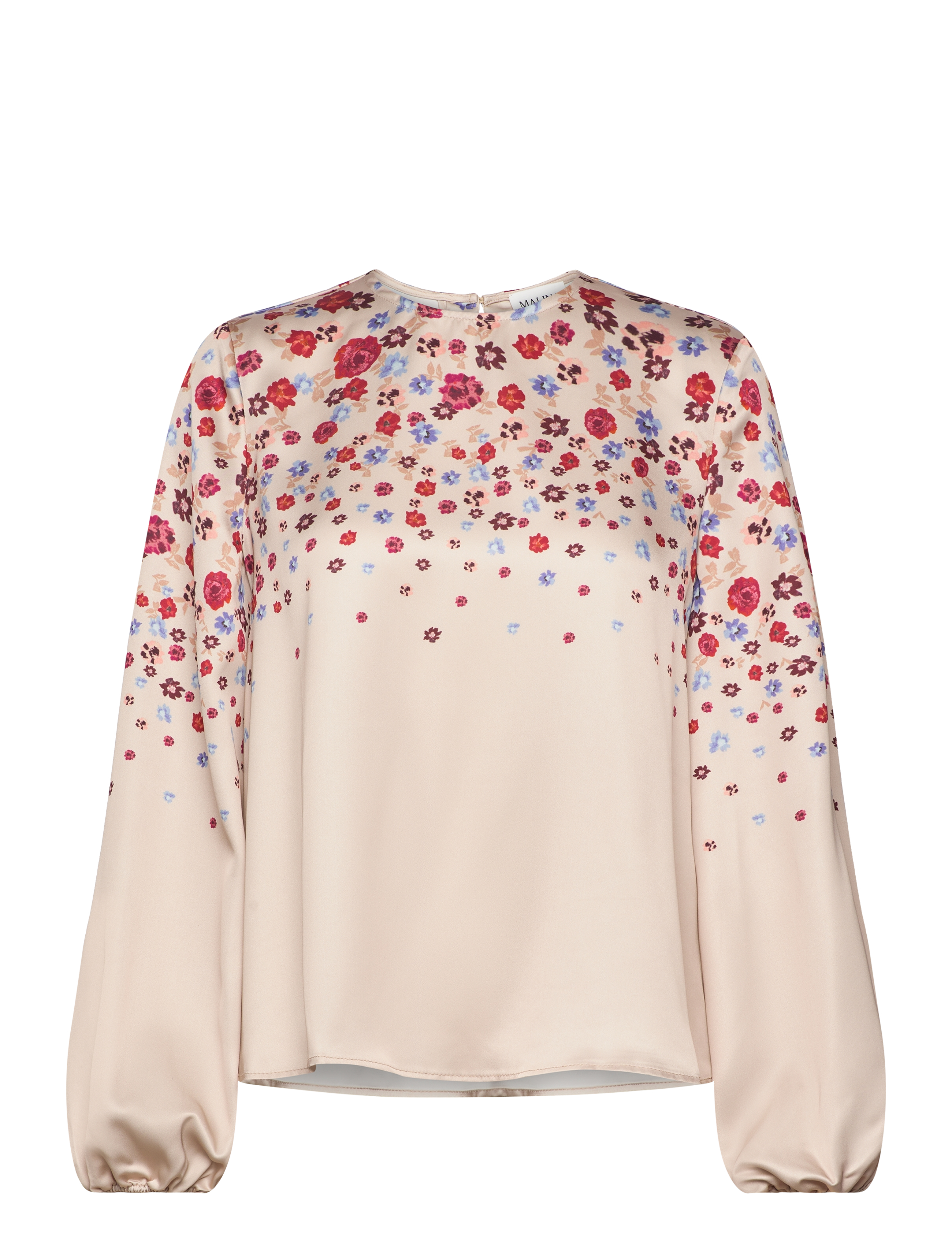 Malina - Esmeralda balloon sleeve printed blouse - multi coloured - 1