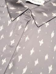 Malina - Emily printed satin shirt - palaidinės ilgomis rankovėmis - astra - 6