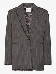 Malina - Ariana tailored fringe blazer - juhlamuotia outlet-hintaan - grey pinstripe - 0