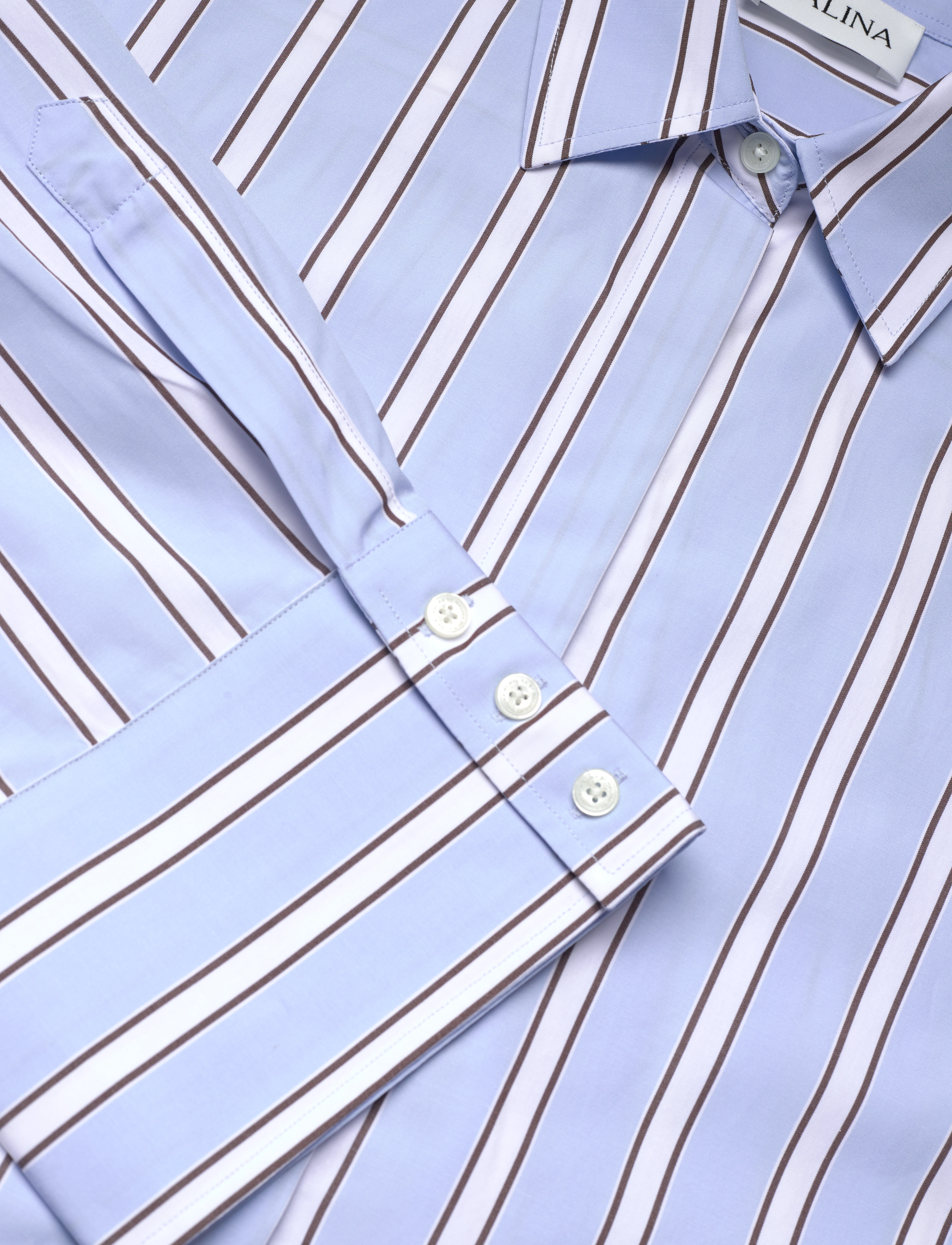 Malina - Classic Poplin Shirt - langærmede skjorter - multi coloured - 5