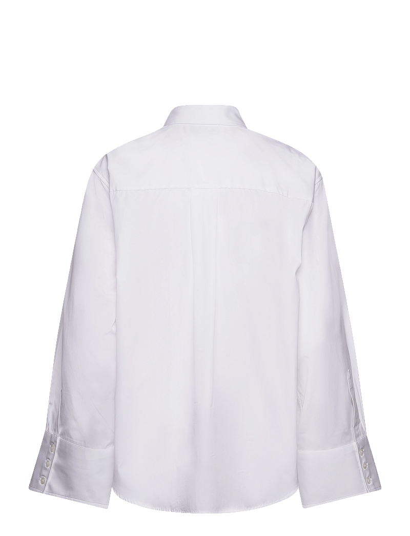 Malina - Classic Poplin Shirt - jeansowe koszule - white - 2