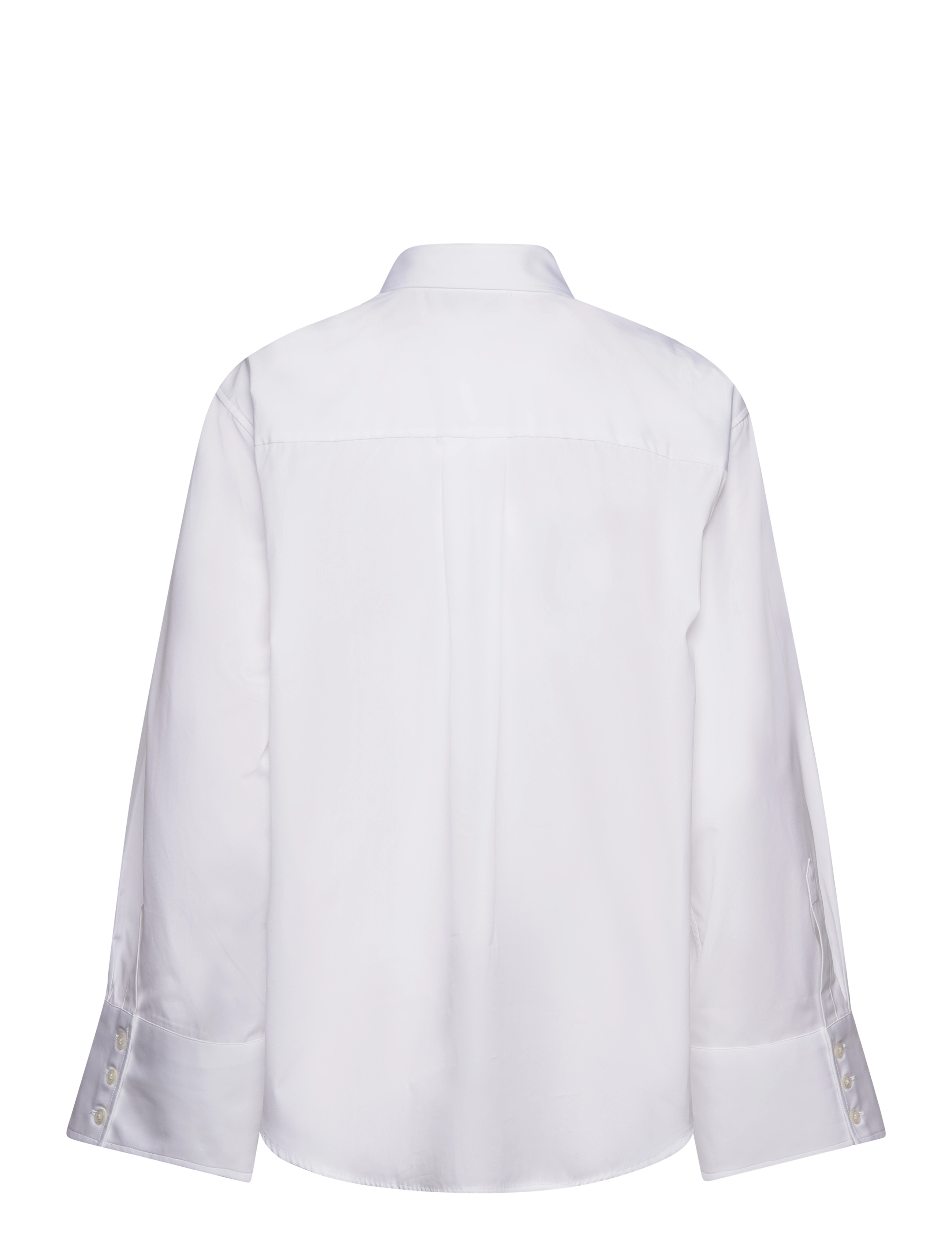 Malina - Classic Poplin Shirt - denimskjorter - white - 2