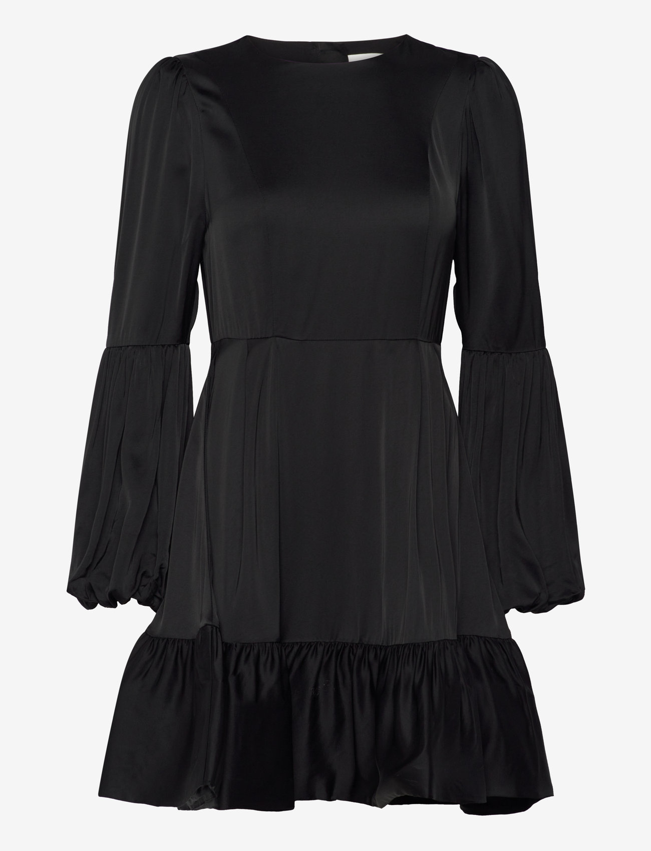 Malina - Jasmine ruffled mini dress - cocktail dresses - black - 0