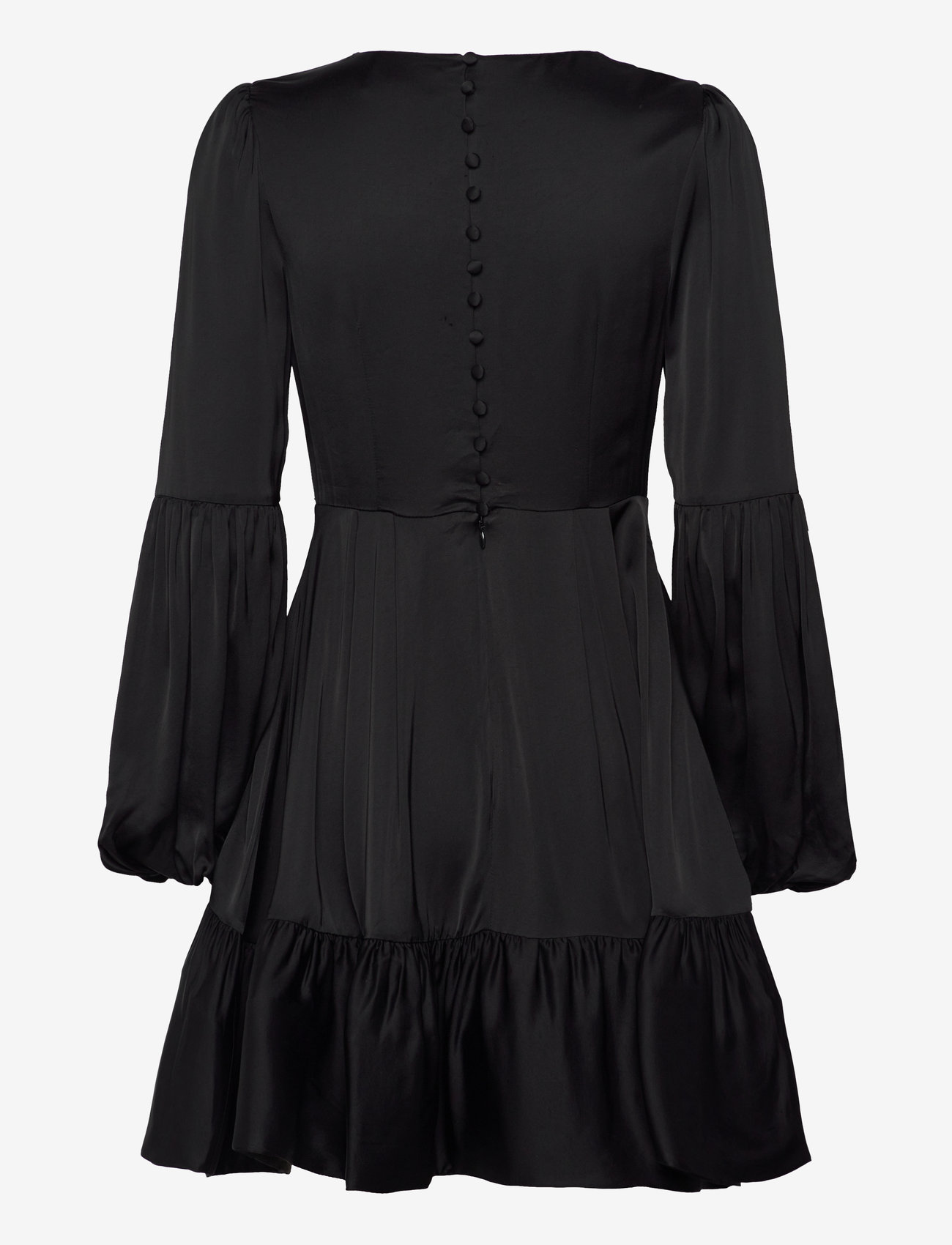 Malina - Jasmine ruffled mini dress - cocktail dresses - black - 1