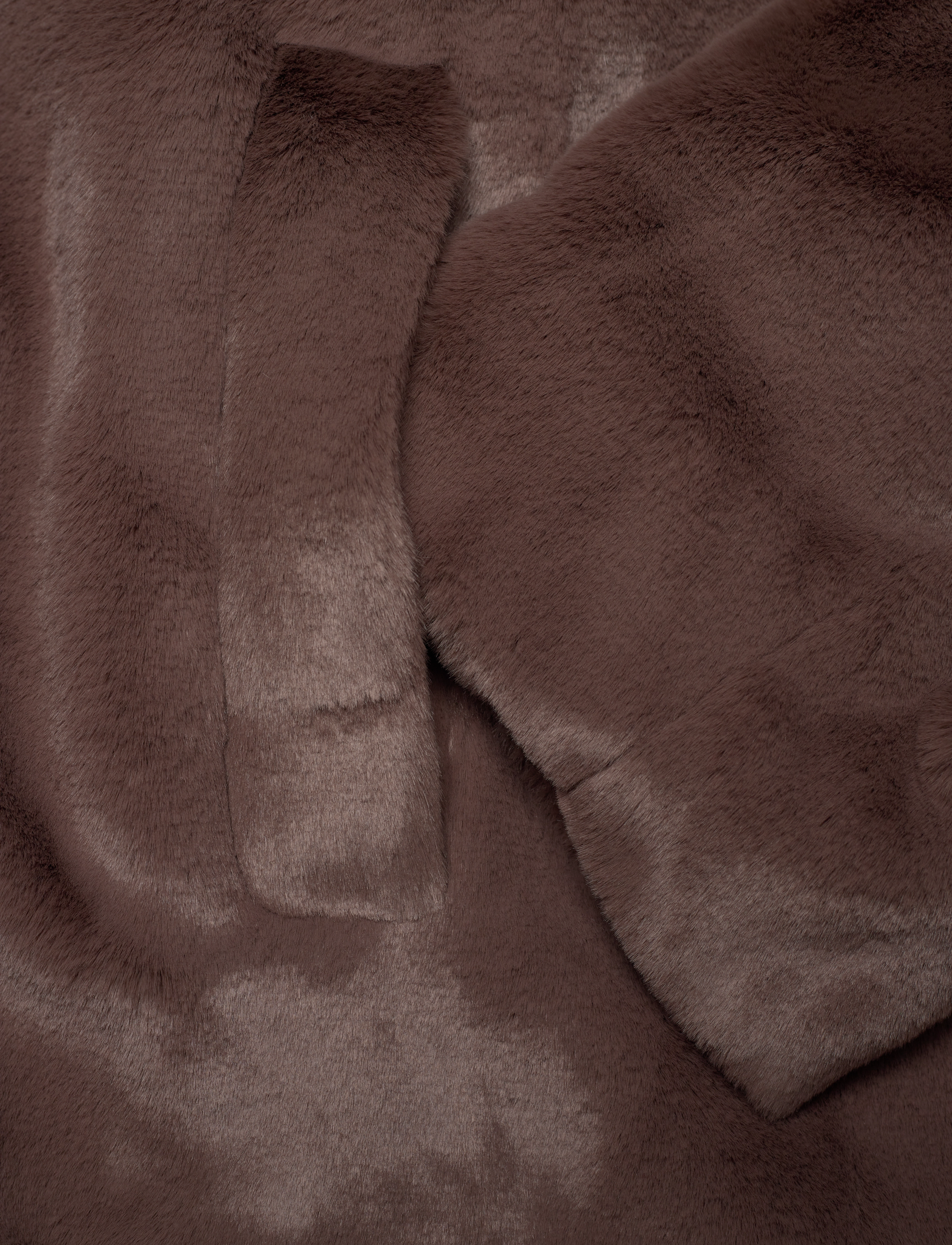By Malina - Astrid Faux Fur Coat - nougat - 4