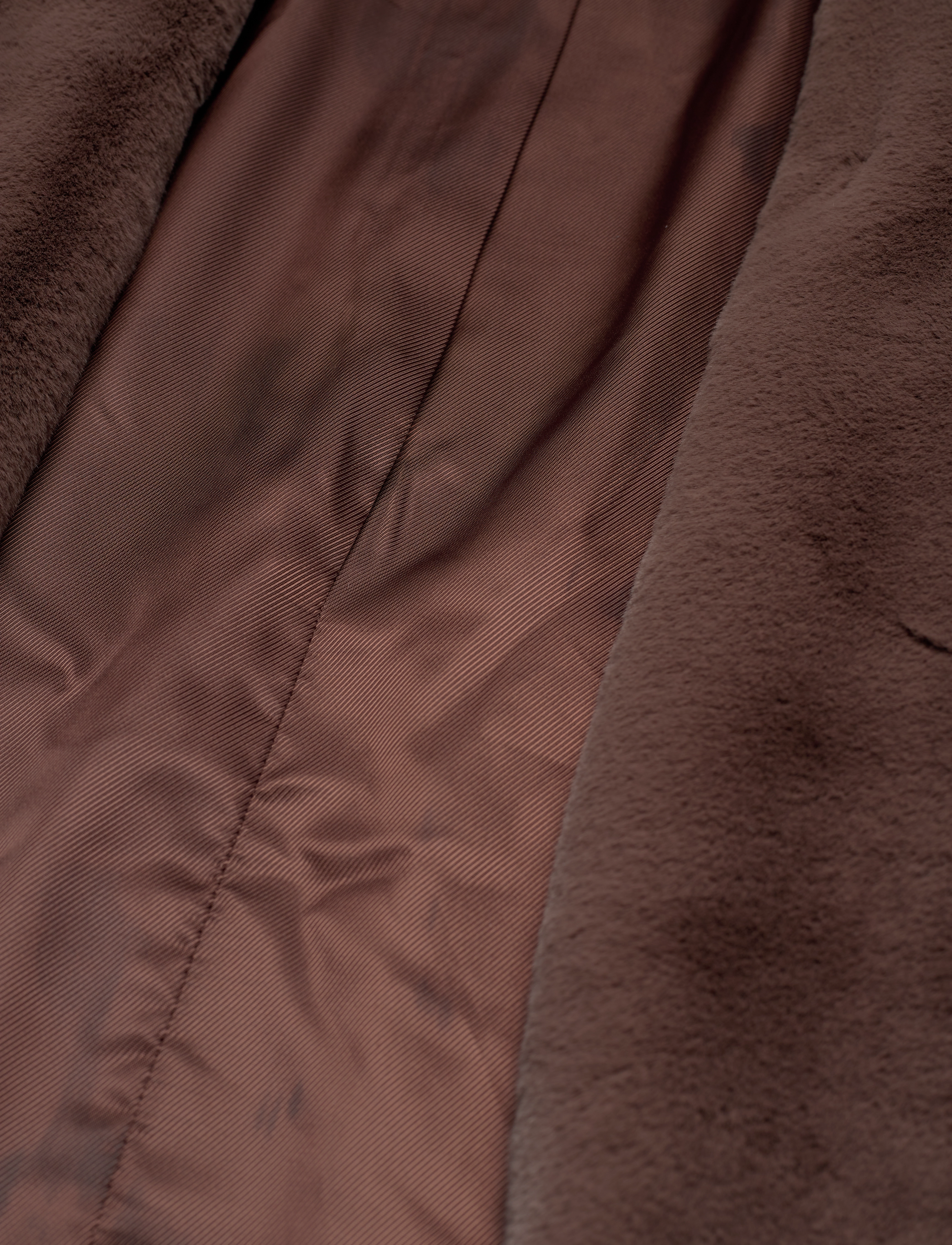 By Malina - Astrid Faux Fur Coat - nougat - 5