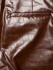 Malina - Giana Pants - leather trousers - hazel - 7