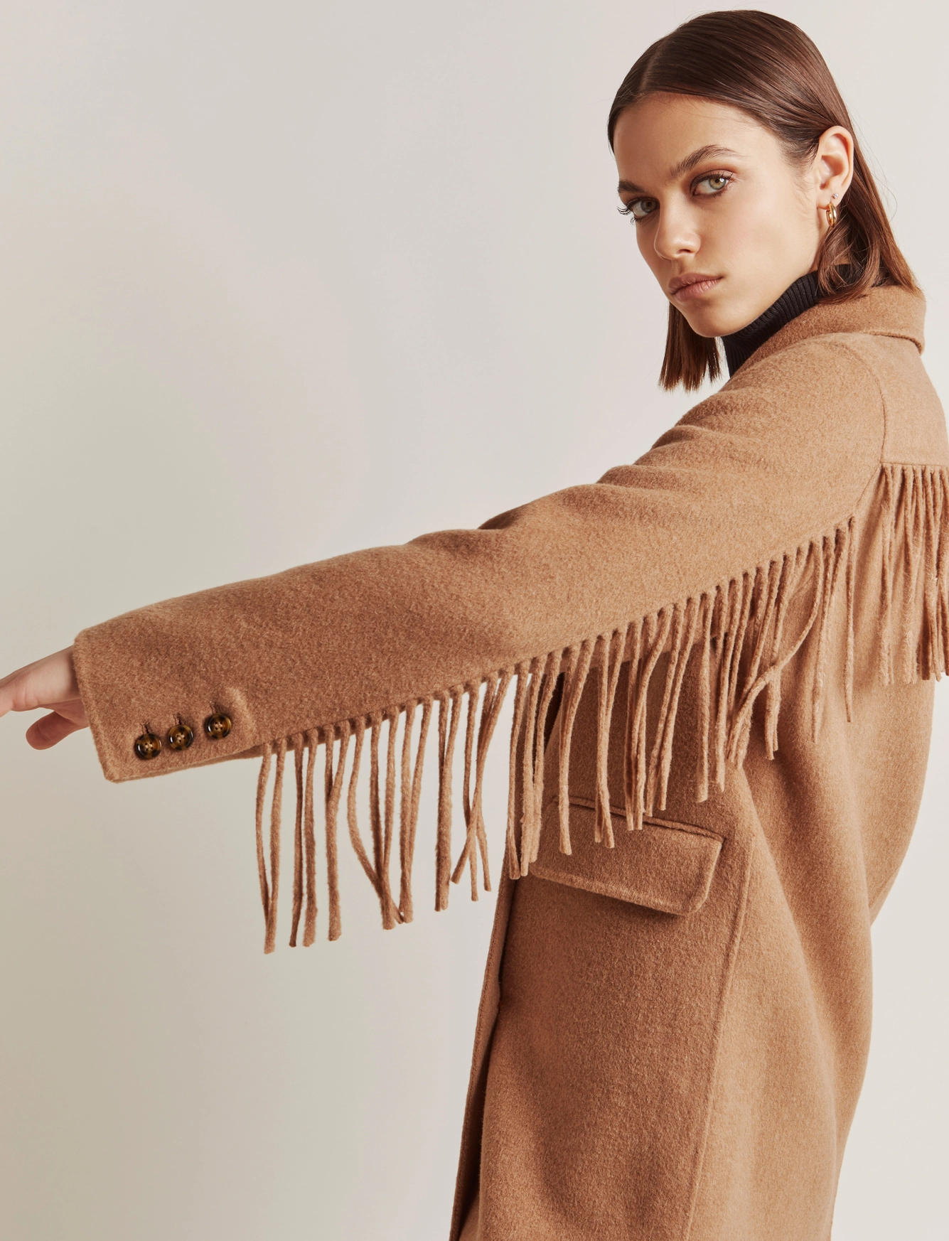 By Malina - Lauretta Coat - cognac - 5